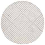 Safavieh Metro 6'-0" x 6'-0" Rug in Blue / Ivory