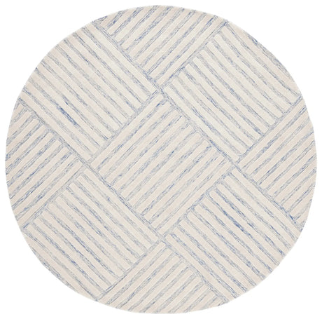 Safavieh Metro 6'-0" x 6'-0" Rug in Blue / Ivory