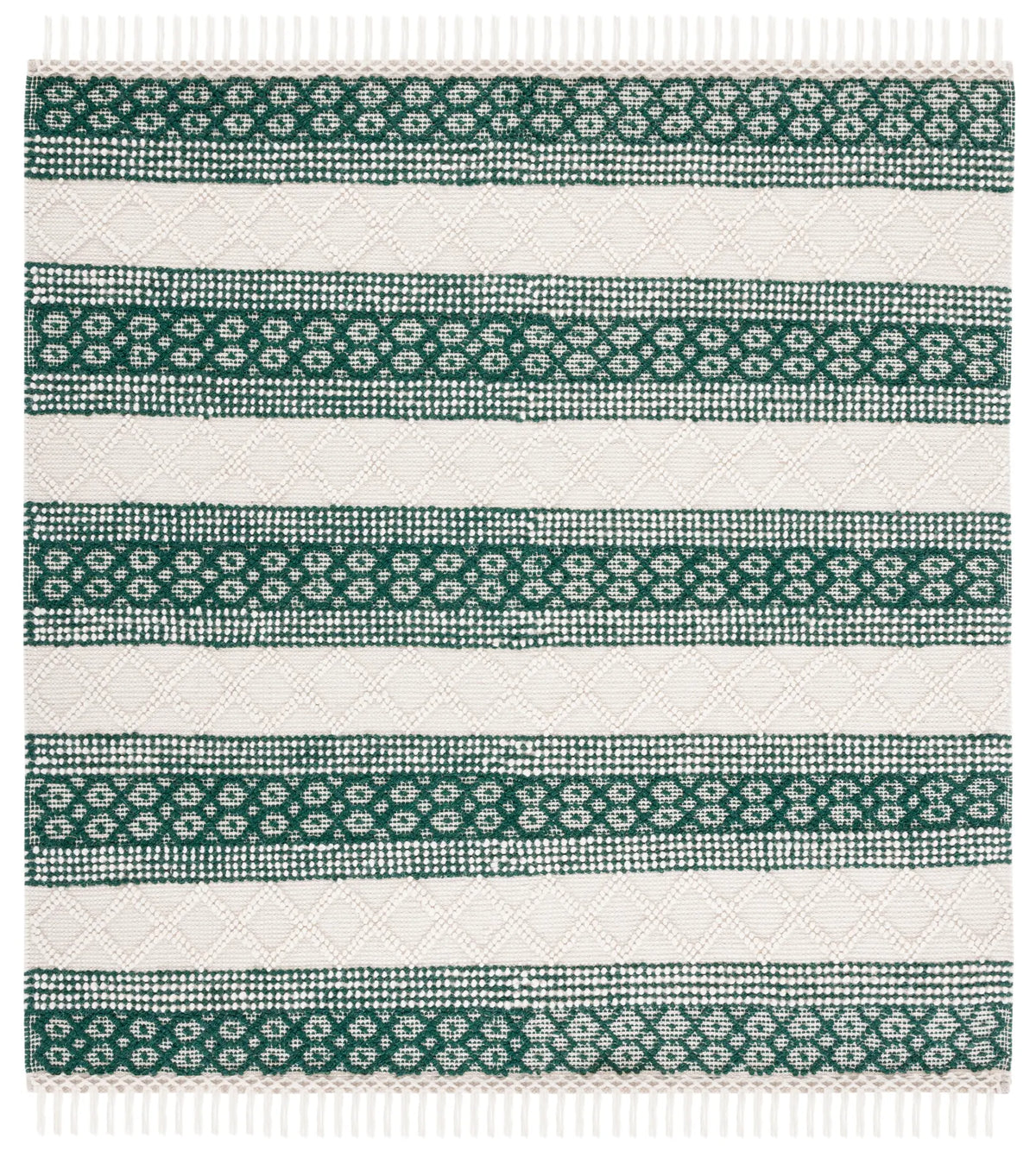 Safavieh Natura 6'-0" x 6'-0" Rug in Ivory / Green