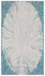 Safavieh Courtyard 2'-0" x 3'-7" Rug in Beige / Aqua