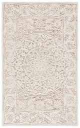Safavieh Micro-Loop 4'-0" x 6'-0" Rug in Brown / Light Blue