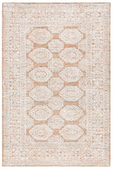 Safavieh Metro 4'-0" x 6'-0" Rug in Natural / Rust
