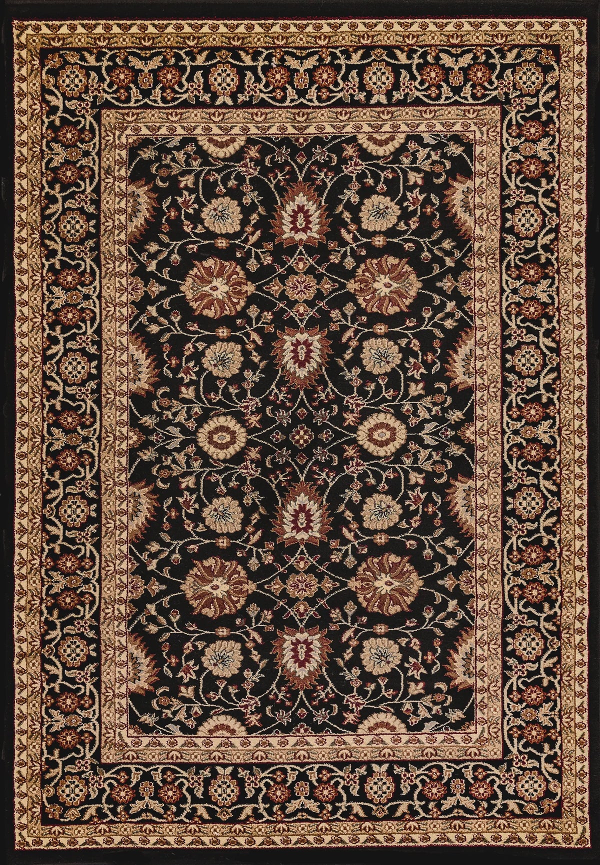 Dynamic Rugs Yazd 2803 Black  /  Black Rugs - Rectangular