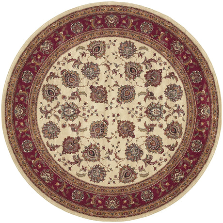 Oriental Weavers Sphinx Ariana 117j3 Ivory / Red Rugs - main flat