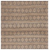 Safavieh Natural Fiber 6'-0" x 6'-0" Rug in Natural / Black