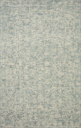 Loloi Cecelia Cec-01 Ocean/Ivory Rug - main flat
