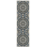 Oriental Weavers Torrey 072J1 Beige/ Blue Rug - runner