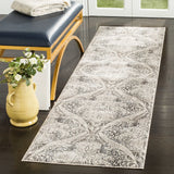 Safavieh Vintage Persian 2'-2" x 12'-0" Rug in Grey / Charcoal