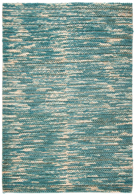 Safavieh Natural Fiber 4'-0" x 6'-0" Rug in Dark Green / Natural