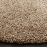 Safavieh Arizona Shag 6'-7" x 6'-7" Rug in Taupe