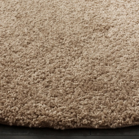 Safavieh Arizona Shag 6'-7" x 6'-7" Rug in Taupe