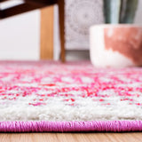 Safavieh Adirondack 4'-0" x 6'-0" Rug in Fuchsia / Ivory