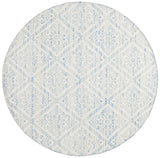Safavieh Kilim 6'-0" x 6'-0" Rug in Blue / Ivory
