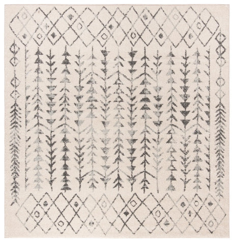Safavieh Tulum 6'-7" x 6'-7" Rug in Ivory / Grey