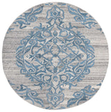 Safavieh Abstract 6'-0" x 6'-0" Rug in Grey / Blue