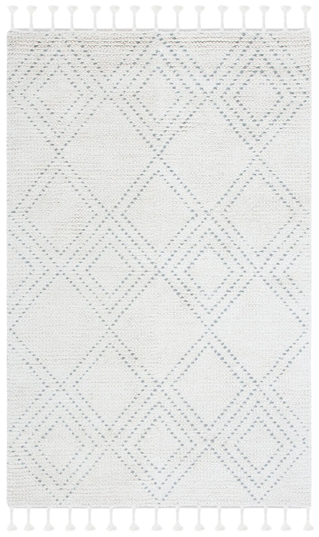 Safavieh Casablanca 4'-0" x 6'-0" Rug in Ivory / Grey