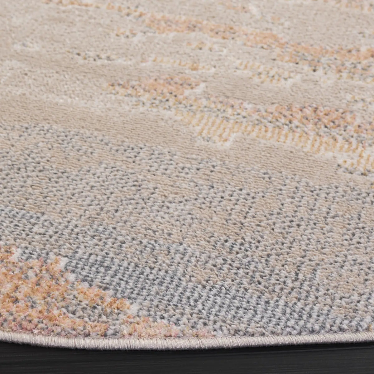 Safavieh Blair Washable 6'-7" x 6'-7" Rug in Beige / Blue