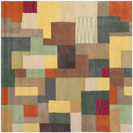 Safavieh Soho 6'-0" x 6'-0" Rug in Multi