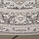 Safavieh Cabana 6'-7" x 6'-7" Rug in Grey / Ivory