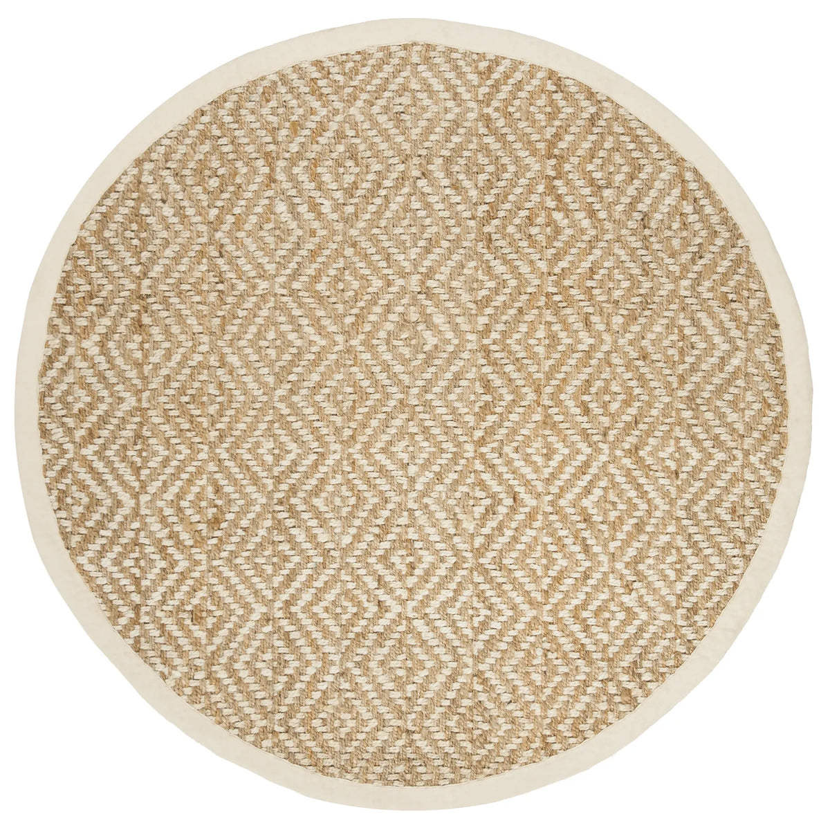 Safavieh Natural Fiber 6'-0" x 6'-0" Rug in Ivory / Natural