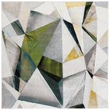 Safavieh Porcello 6'-7" x 6'-7" Rug in Ivory / Green