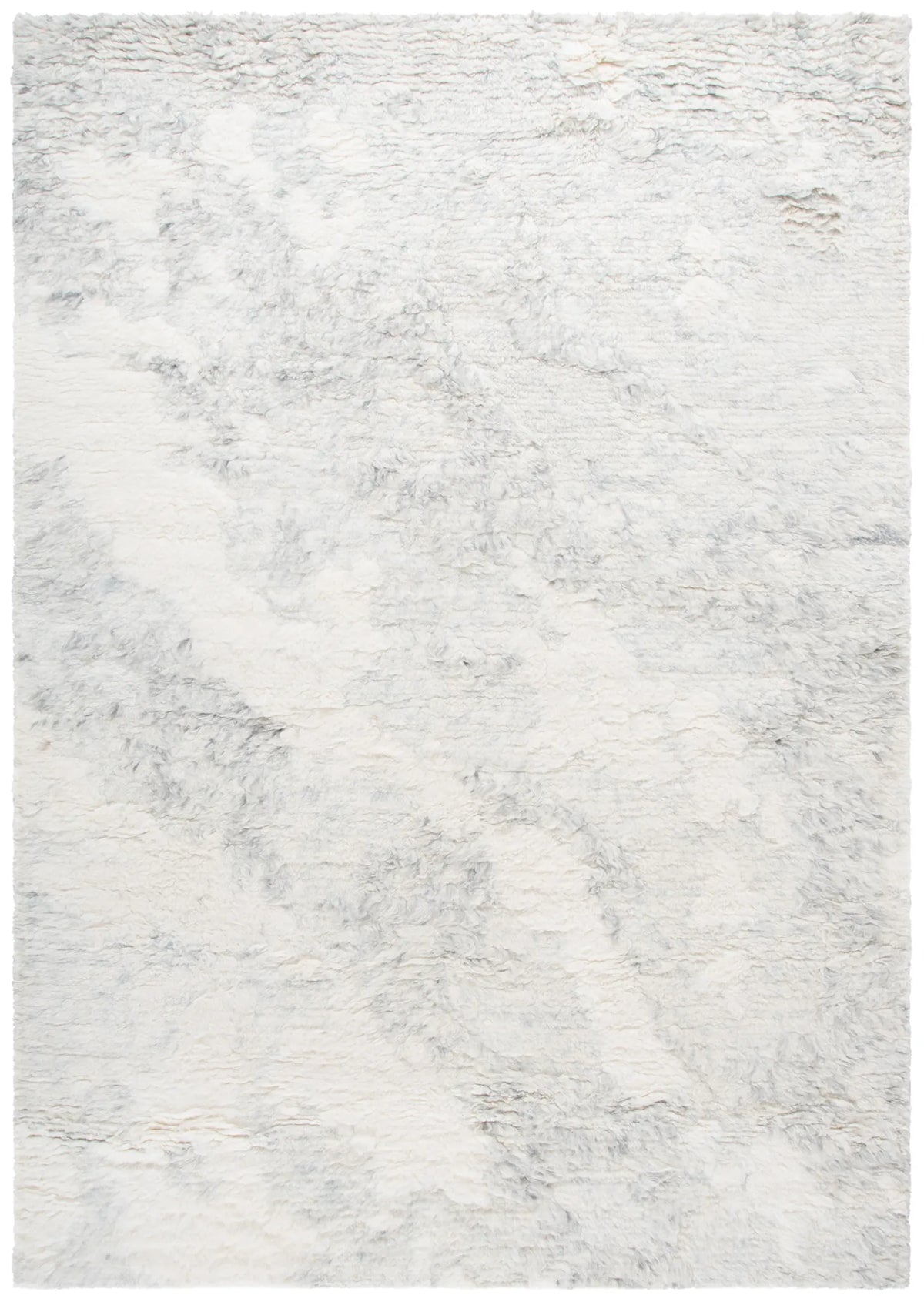 Safavieh Tribeca 6'-0" x 9'-0" Rug in Grey / Ivory