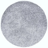 Safavieh Sg-Mls-Malibu Shag 7'-0" x 7'-0" Rug in Silver