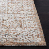 Safavieh Metro 4'-0" x 6'-0" Rug in Natural / Rust