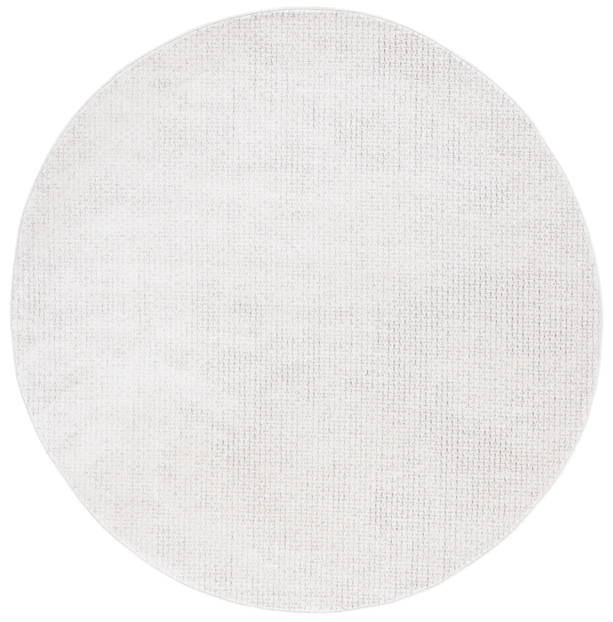 Safavieh Whisper 6'-7" x 6'-7" Rug in Light Grey / Ivory