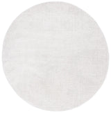 Safavieh Whisper 6'-7" x 6'-7" Rug in Light Grey / Ivory