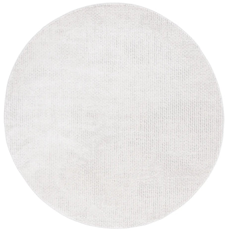 Safavieh Whisper 6'-7" x 6'-7" Rug in Light Grey / Ivory