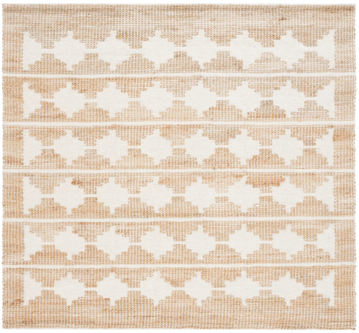 Safavieh Natural Fiber 6'-0" x 6'-0" Rug in Ivory / Natural