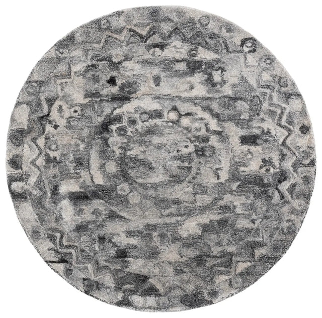 Safavieh Anatolia 6'-0" x 6'-0" Rug in Dark Grey