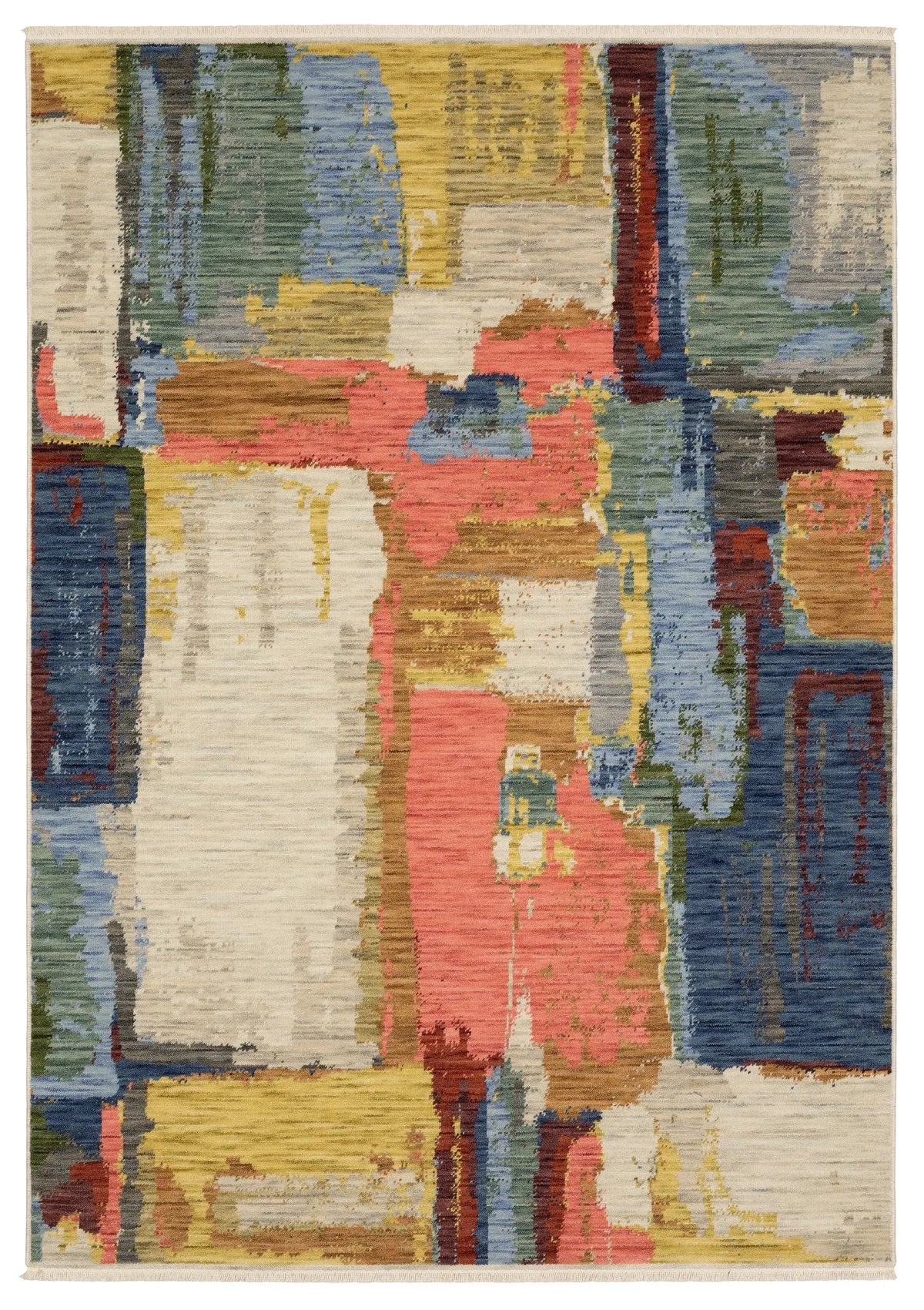 Oriental Weavers Sphinx SOLERI SOL02 Multi Abstract Rugs - main flat