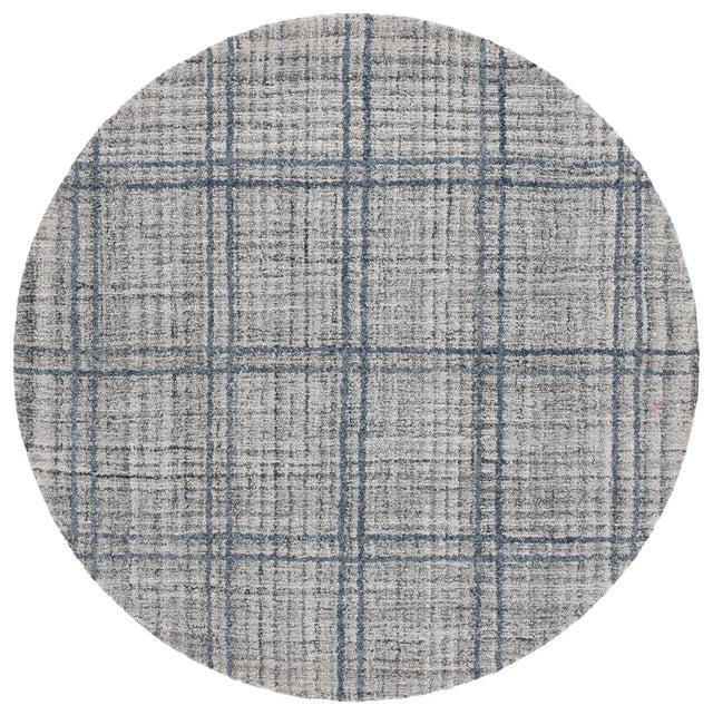 Safavieh Abstract 6'-0" x 6'-0" Rug in Dark Grey