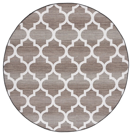 Safavieh Havana 6'-7" x 6'-7" Rug in Light Brown / Ivory