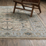 Oriental Weavers Sphinx MAJORCA MAJ01 Ivory Floral Rugs - angle/detail