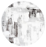 Safavieh Berber Shag 7'-0" x 7'-0" Rug in Grey / Dark Grey
