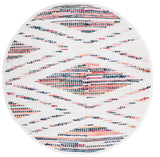 Safavieh Montauk 6'-0" x 6'-0" Rug in Ivory / Black