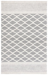 Safavieh Vermont 4'-0" x 6'-0" Rug in Ivory / Black