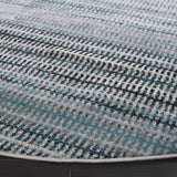 Safavieh Skyler 6'-7" x 6'-7" Rug in Blue / Grey