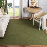 Safavieh Braided 10'-0" x 14'-0" Rug in Green