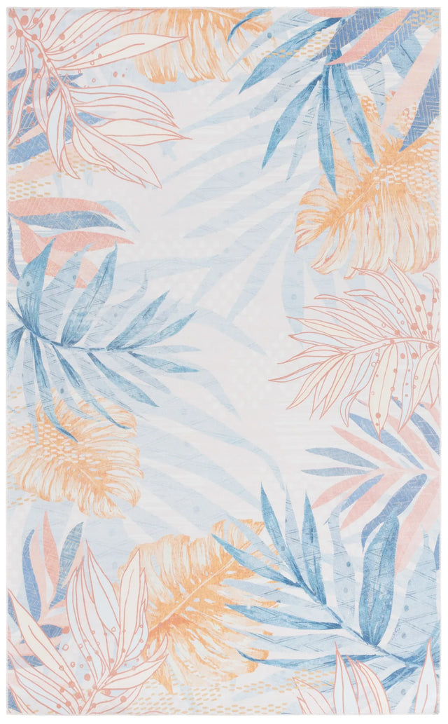 Safavieh Malibu 4'-0" x 6'-0" Rug in Light Blue / Beige