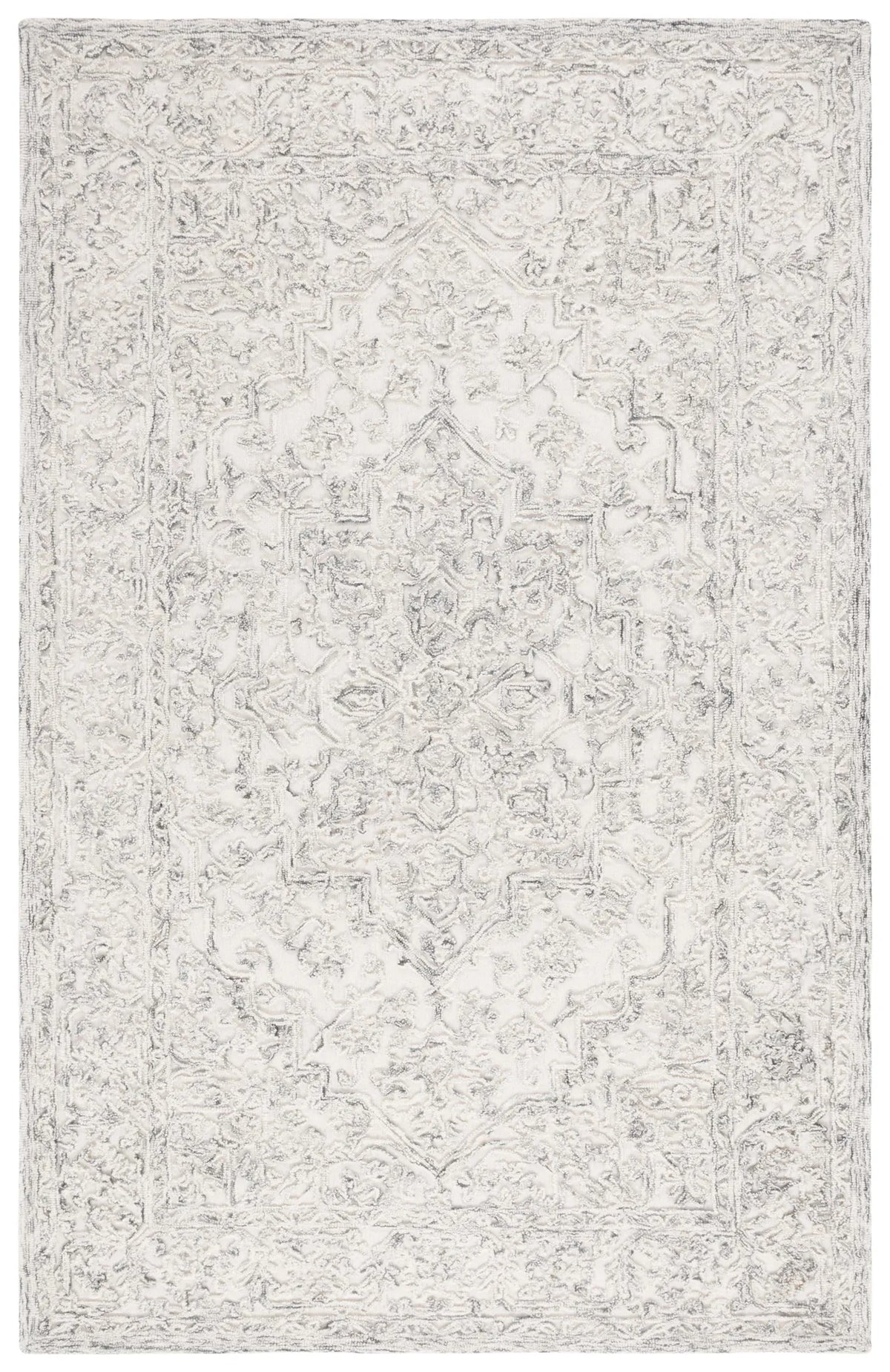 Safavieh Martha Stewart 4'-0" x 6'-0" Rug in Ivory / Charcoal