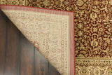 Dynamic Rugs Legacy 58004 Red Rugs - Corner