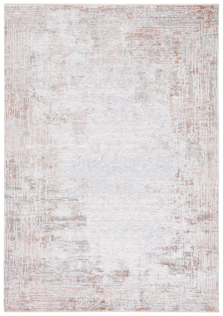 Safavieh Marmara 4'-0" x 6'-0" Rug in Beige / Blue Rust