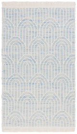 Safavieh Kilim 4'-0" x 6'-0" Rug in Blue / Ivory
