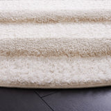 Safavieh Hi-Lo Shag 6'-7" x 6'-7" Rug in Beige