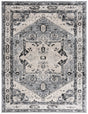 Safavieh Brentwood 10'-0" x 13'-0" Rug in Grey / Black