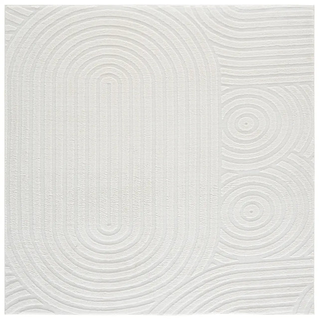 Safavieh Versailles 6'-0" x 6'-0" Rug in Ivory